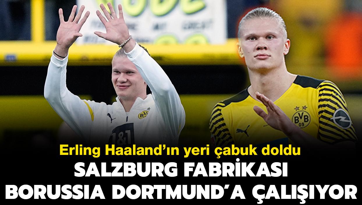 Erling Haaland'n yeri abuk doldu! Salzburg fabrikas Borussia Dortmund'a alyor