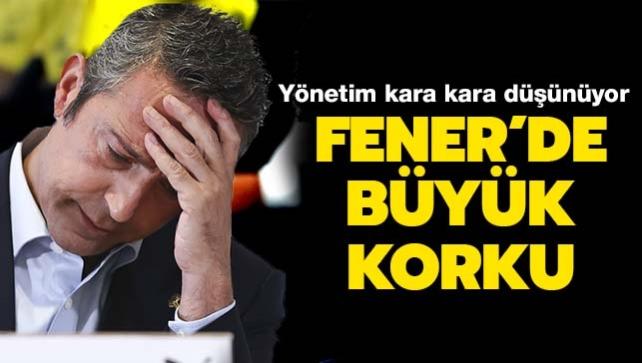 Fenerbahe'de byk korku! Bu sefer de mi olmayacak"