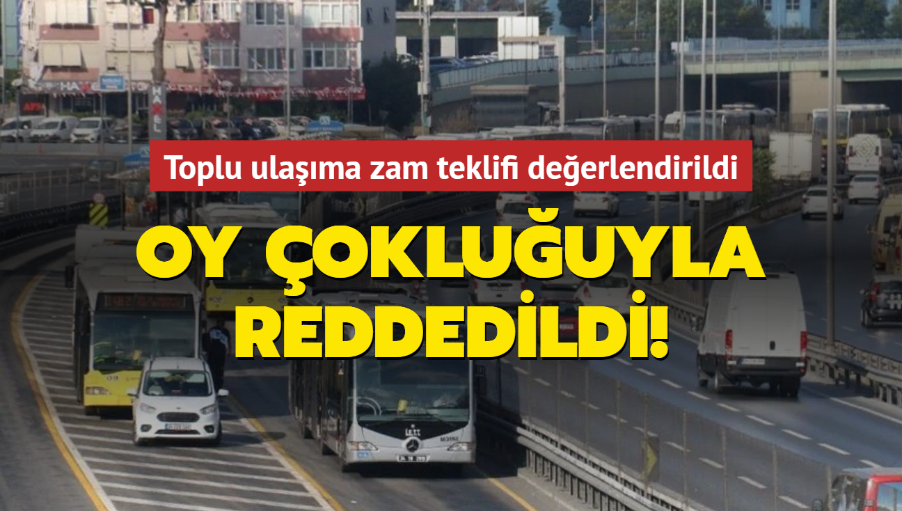 stanbul'da toplu ulama yzde 50'lik zam teklifi reddedildi