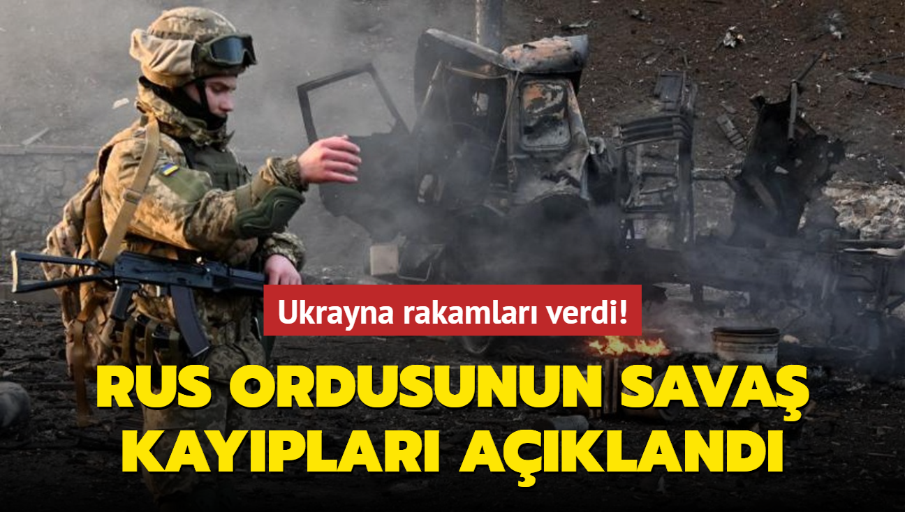 Ukrayna Genel Kurmay Bakanl Rus ordusunun kayplarn aklad!