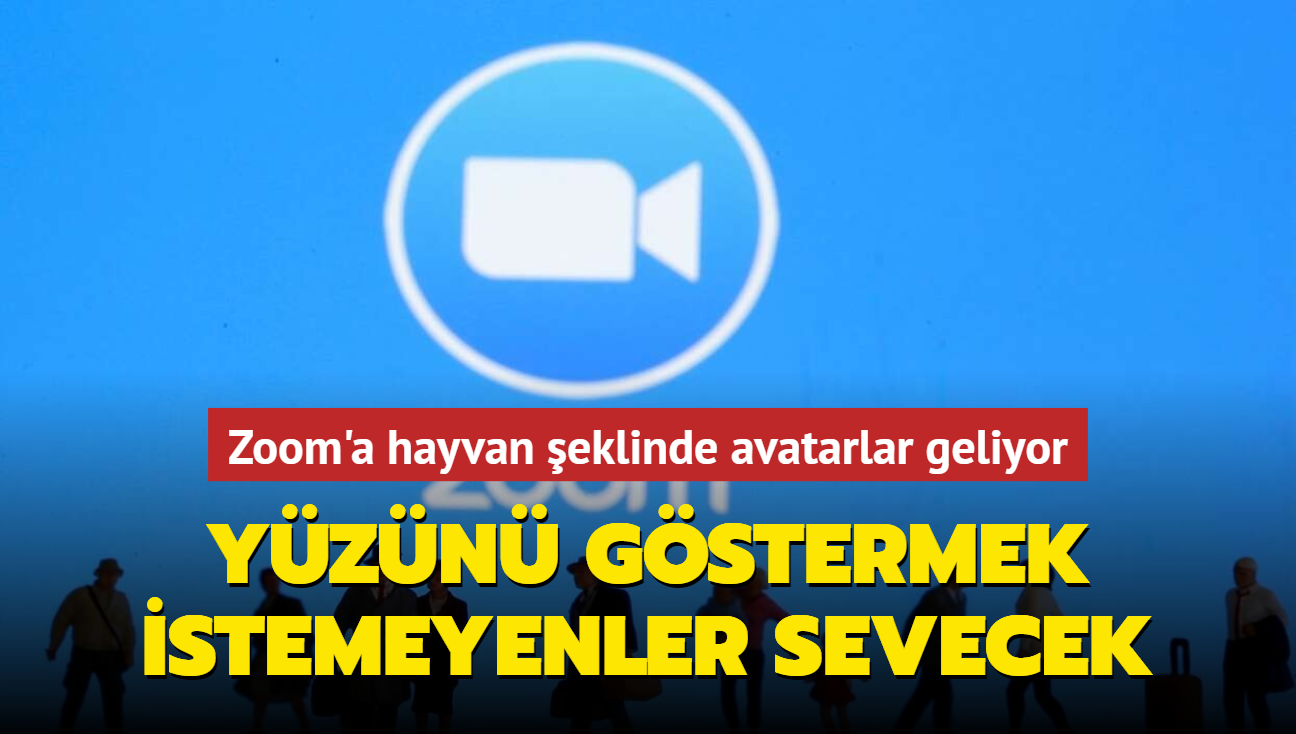 Zoom, yeni avatarlarn tantt: Yzn gstermek istemeyenler kullanabilecek