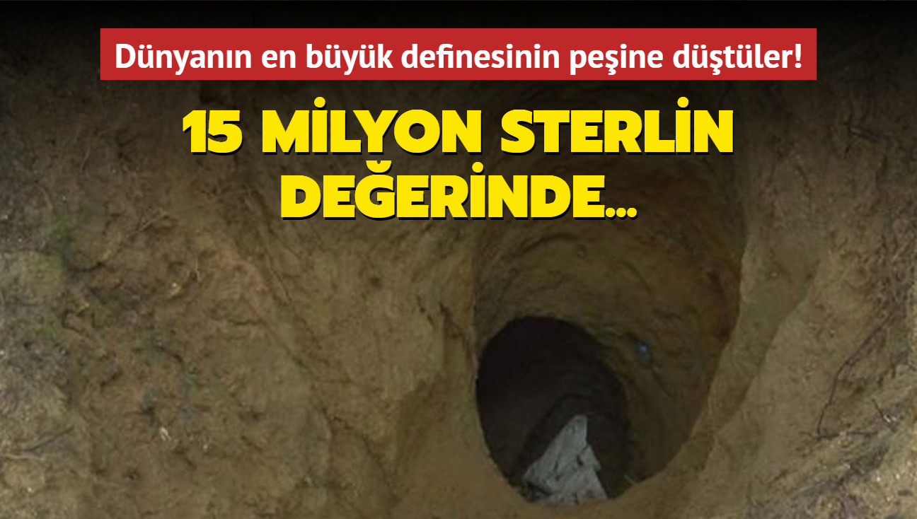 Dnyann en byk definesinin peine dtler! 15 milyon sterlin deerinde...