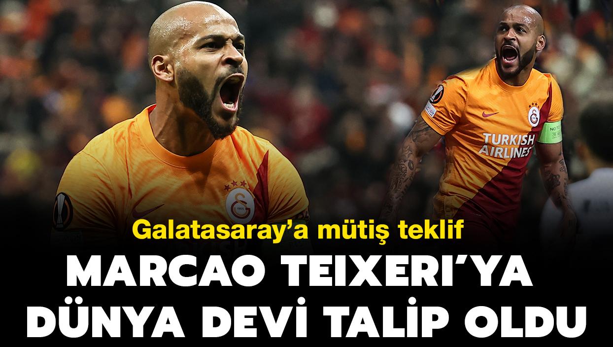 Marcao Teixeira'ya dünya devi talip oldu! Galatasaray'a müthiş teklif