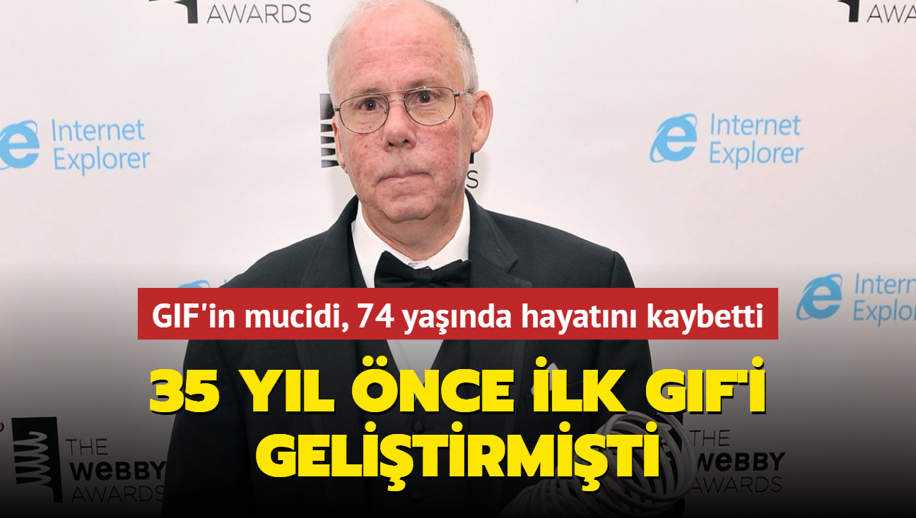 Steve Wilhite, 74 yanda hayatn kaybetti! GIF dosya biiminin mucidiydi...