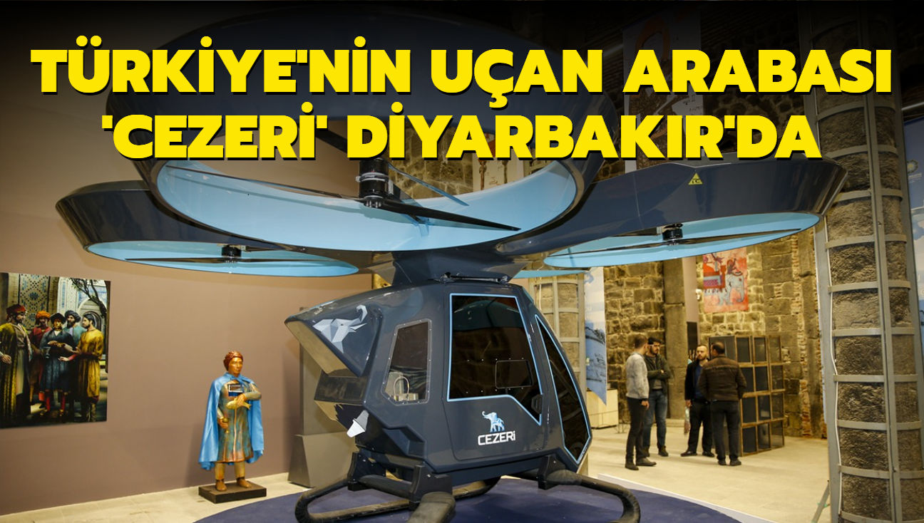 Trkiye'nin ilk uan arabas 'Cezeri' Diyarbakr'da grcye kyor