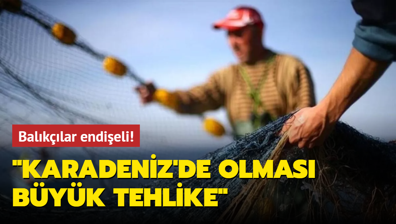 Balklar endieli! "Karadeniz'de olmas byk tehlike"