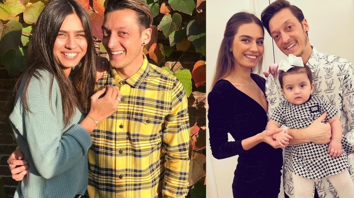 Amine Gülşe açıkladı: Kızımız Mesut Özil'e benziyor