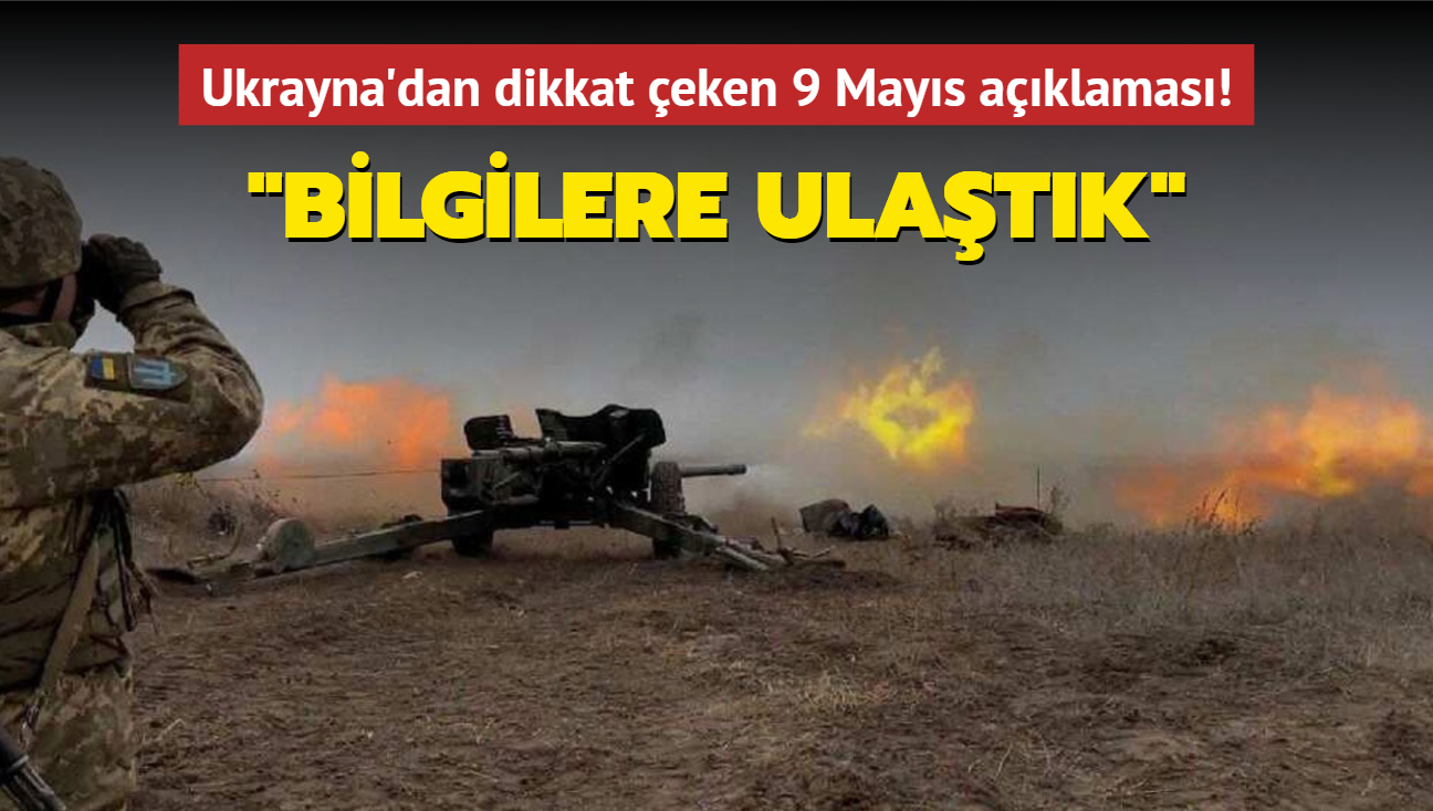 Ukrayna'dan dikkat eken 9 Mays aklamas! "Bilgilere ulatk"