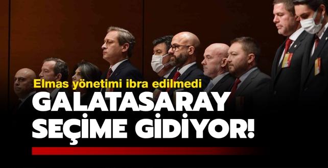 Son dakika haberi: Burak Elmas ynetimi ibra edilmedi, Galatasaray seime gidiyor!