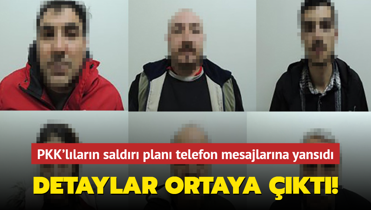 PKK'llarn saldr plan telefon mesajlarna yansd