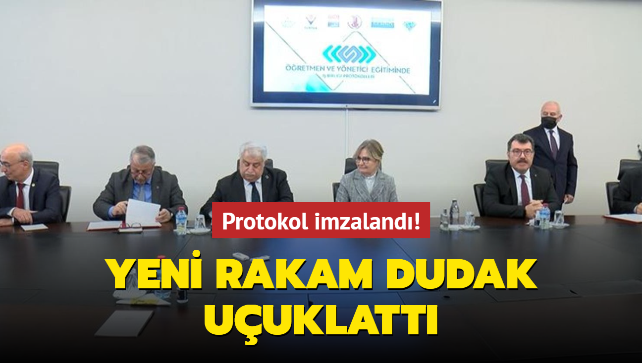 Protokol imzaland! Bte 28 kat arttrld