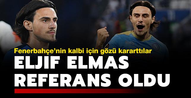 Eljif Elmas referans oldu! Fenerbahe'nin kalbi iin gz kararttlar