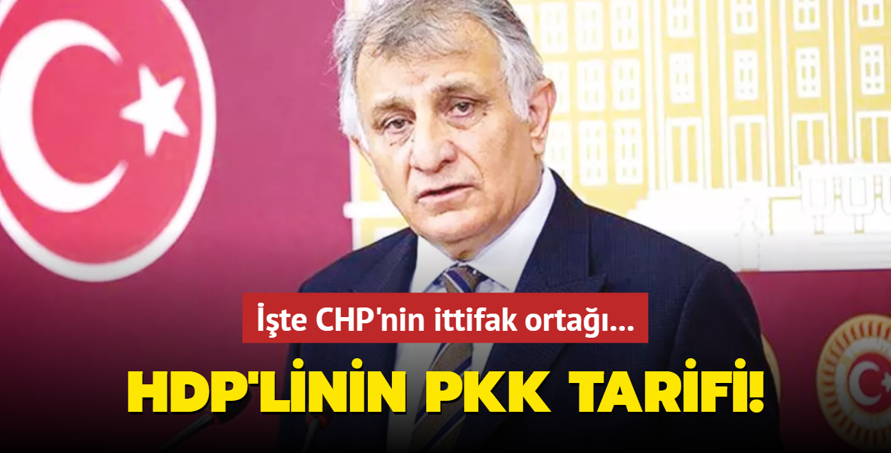 HDP'linin PKK tarifi!