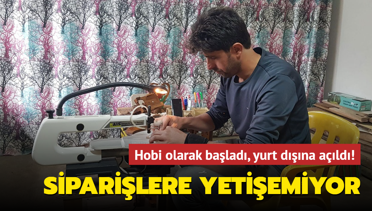 Hobi olarak balad, yurt dna ald! Siparilere yetiemiyor