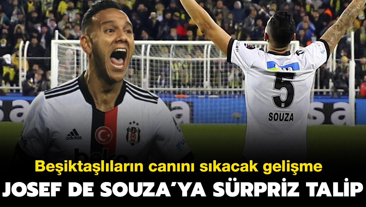 Josef de Souza'ya srpriz talip! Beiktallarn cann skacak gelime