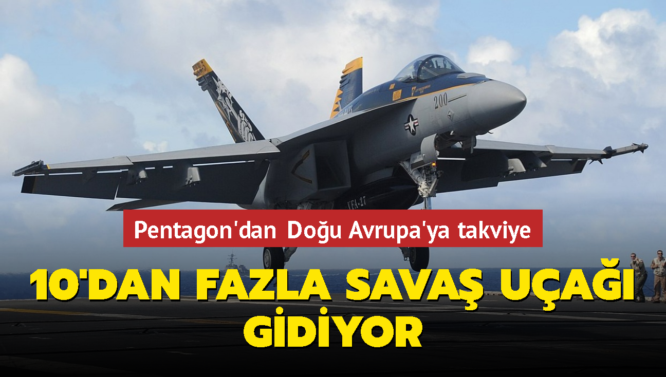 Pentagon'dan Dou Avrupa'ya asker ve sava ua takviyesi