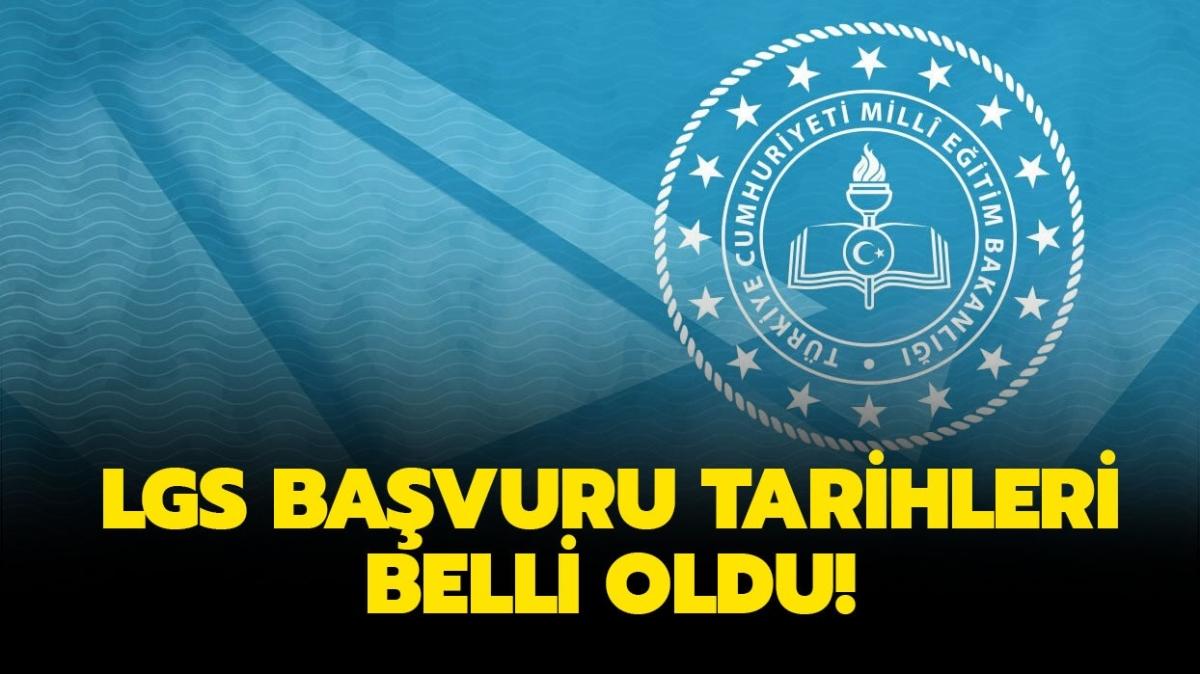 2022 LGS ne zaman, bavurular ne zaman alnacak" LGS bavuru tarihleri belli oldu!