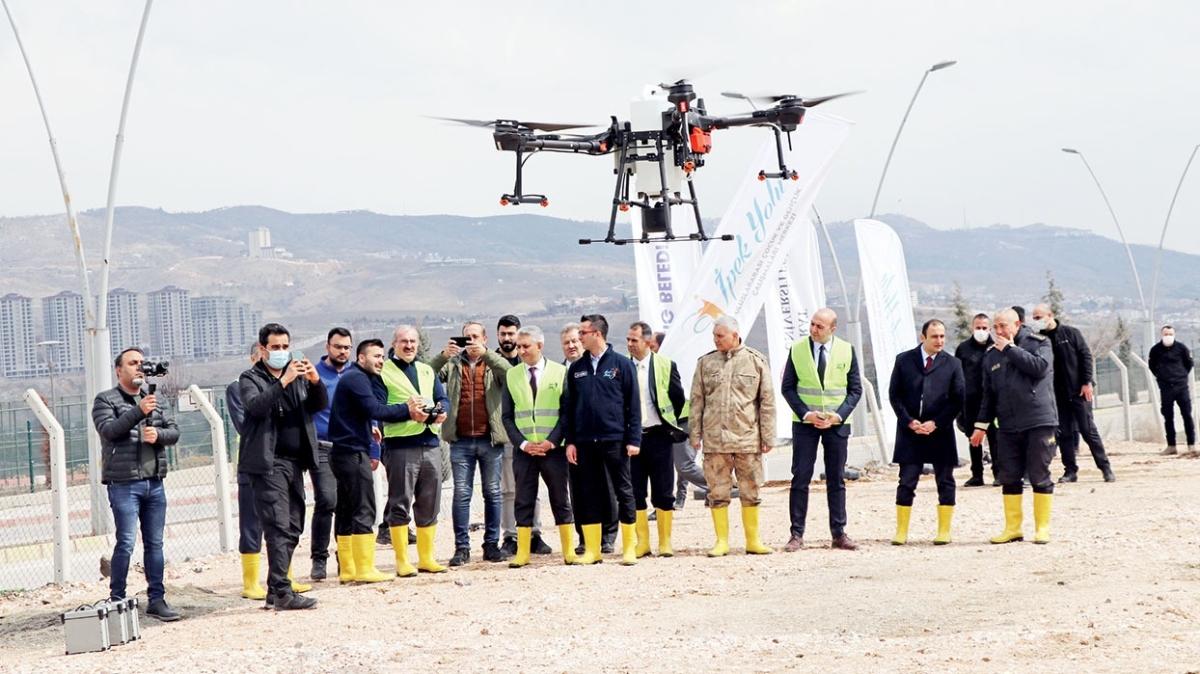 Tarm teknolojileri Dou'da da yaygnlayor! Tarlalar drone ile daha verimli ilalanacak