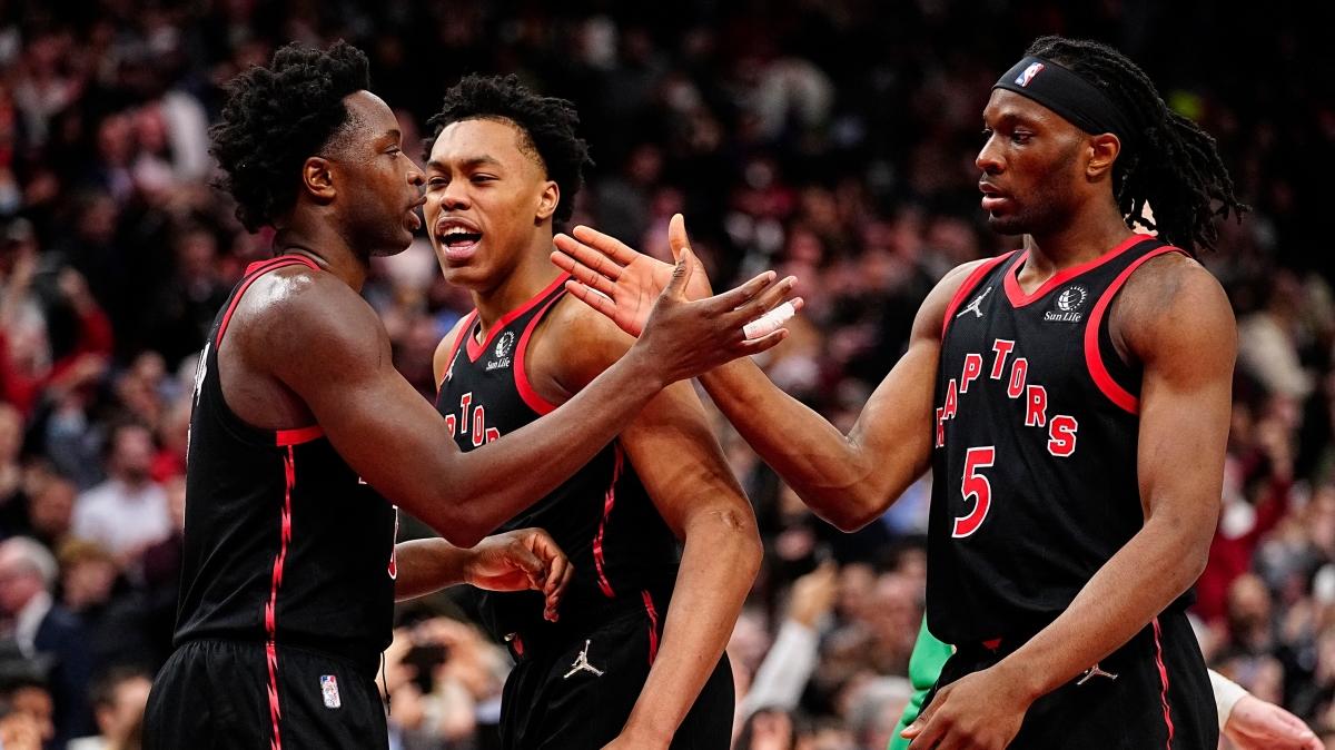 Toronto Raptors, Boston Celtics'e "dur" dedi