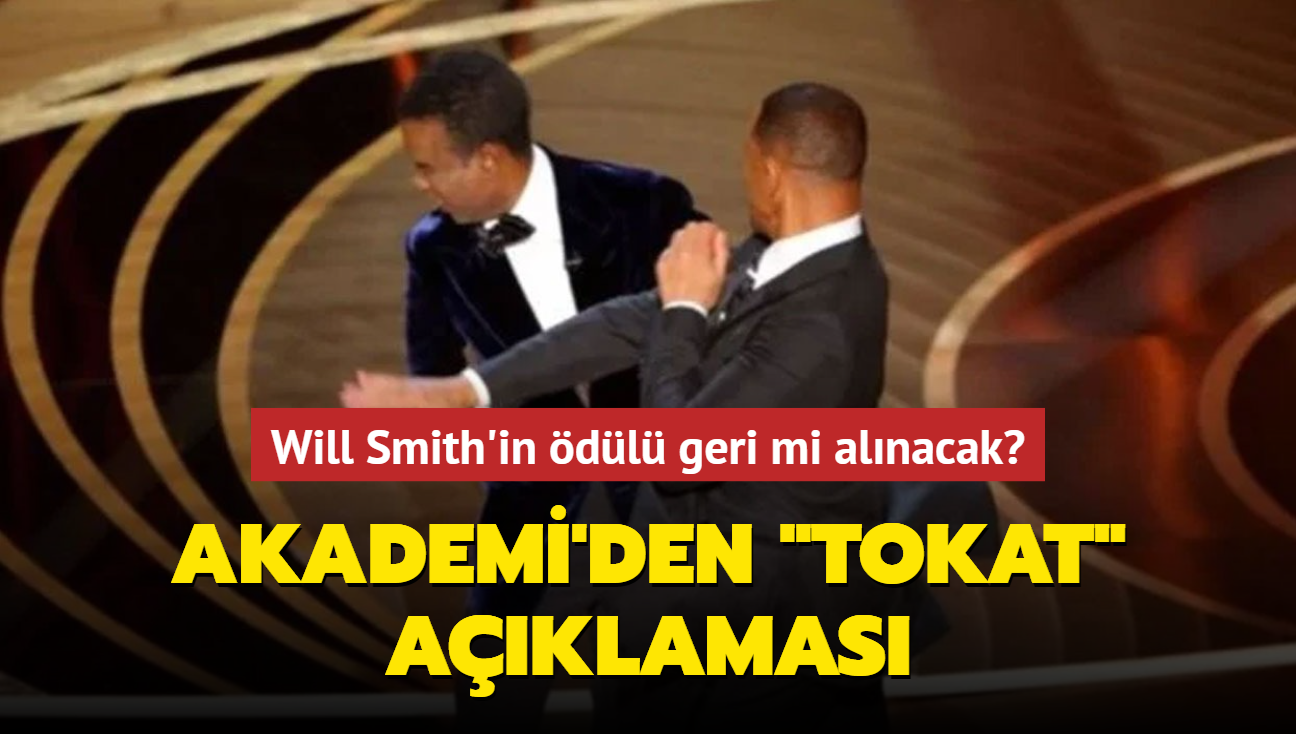 Will Smith'in dl geri mi alnacak" Akademi'den 'tokat' aklamas