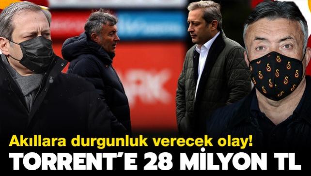 Galatasaray'da akllara durgunluk veren olay! Domenec Torrent'e 28 milyon TL