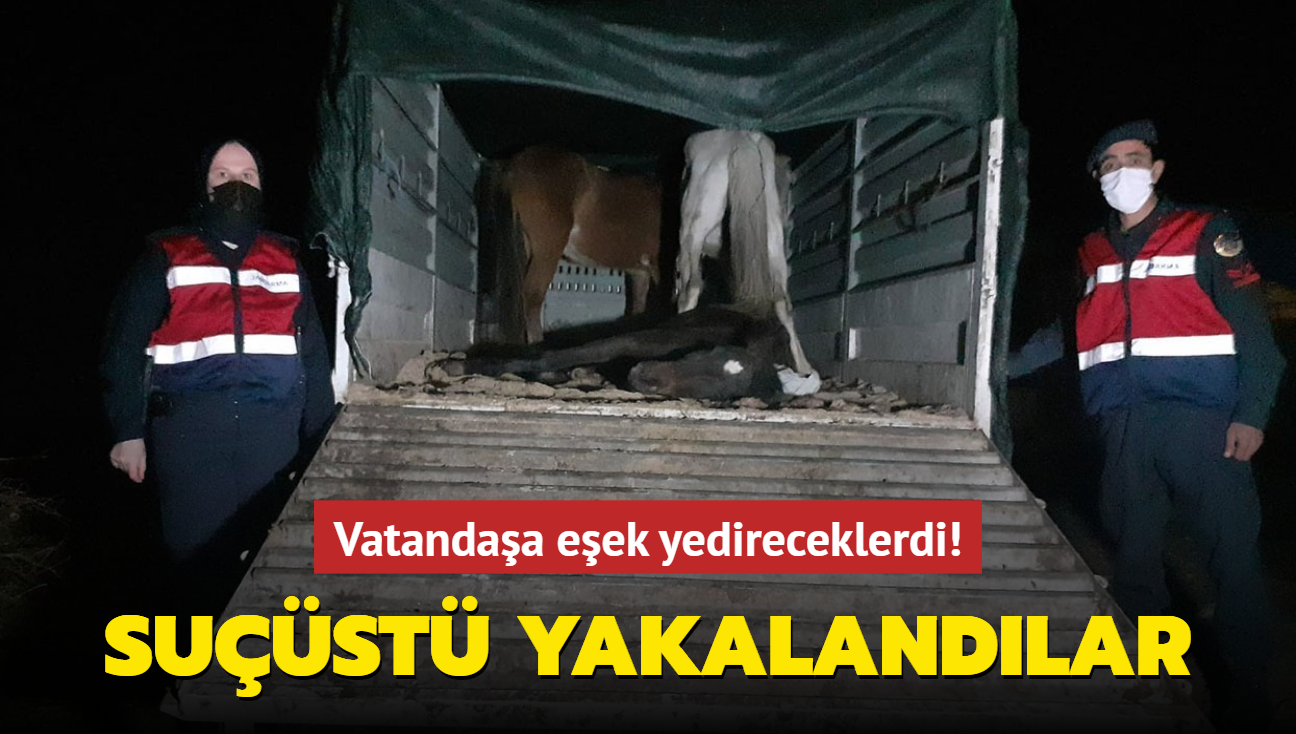 Vatandaa eek yedireceklerdi! Sust yakalandlar