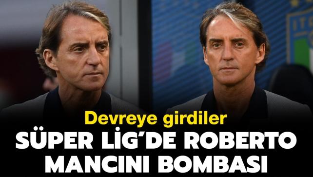 Sper Lig'de Roberto Mancini bombas! Devreye girdiler...