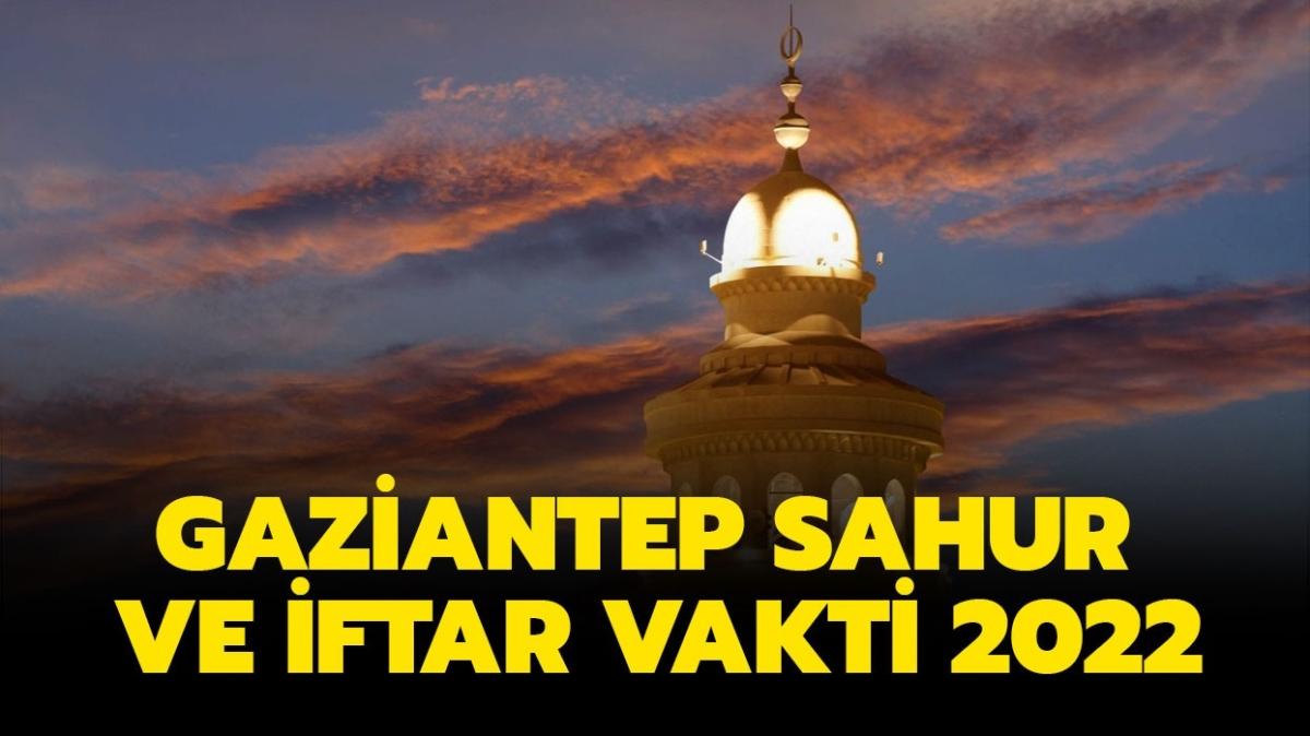 Diyanet Gaziantep'te imsak, sahur ve iftar kata giriyor" Gaziantep iftar, sahur vakitleri saat kata" 