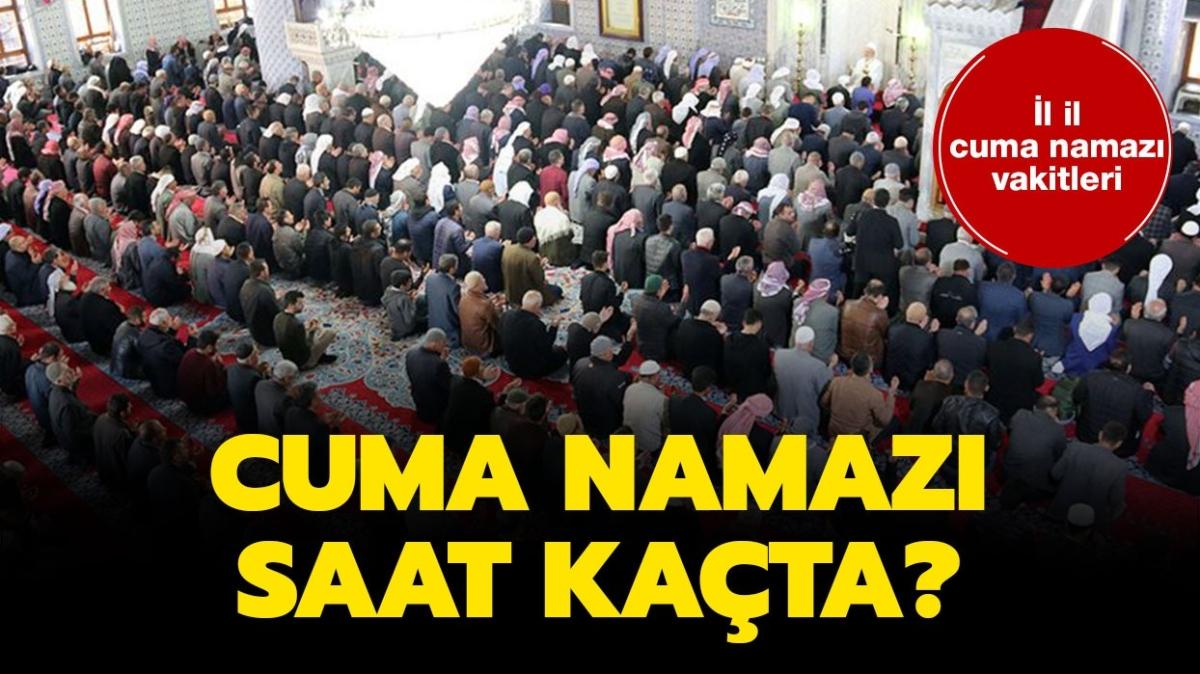 Bugn cuma namaz saat kata klnacak" 1 Nisan Cuma Namaz saat kata"  l l cuma namaz vakitleri