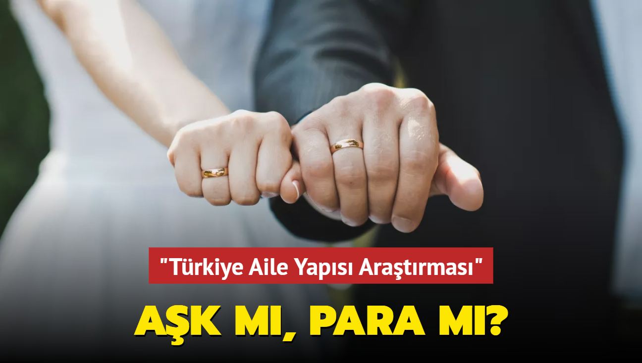 Aratrma: Trkiye ak evliliini deil mantk evliliini tercih ediyor
