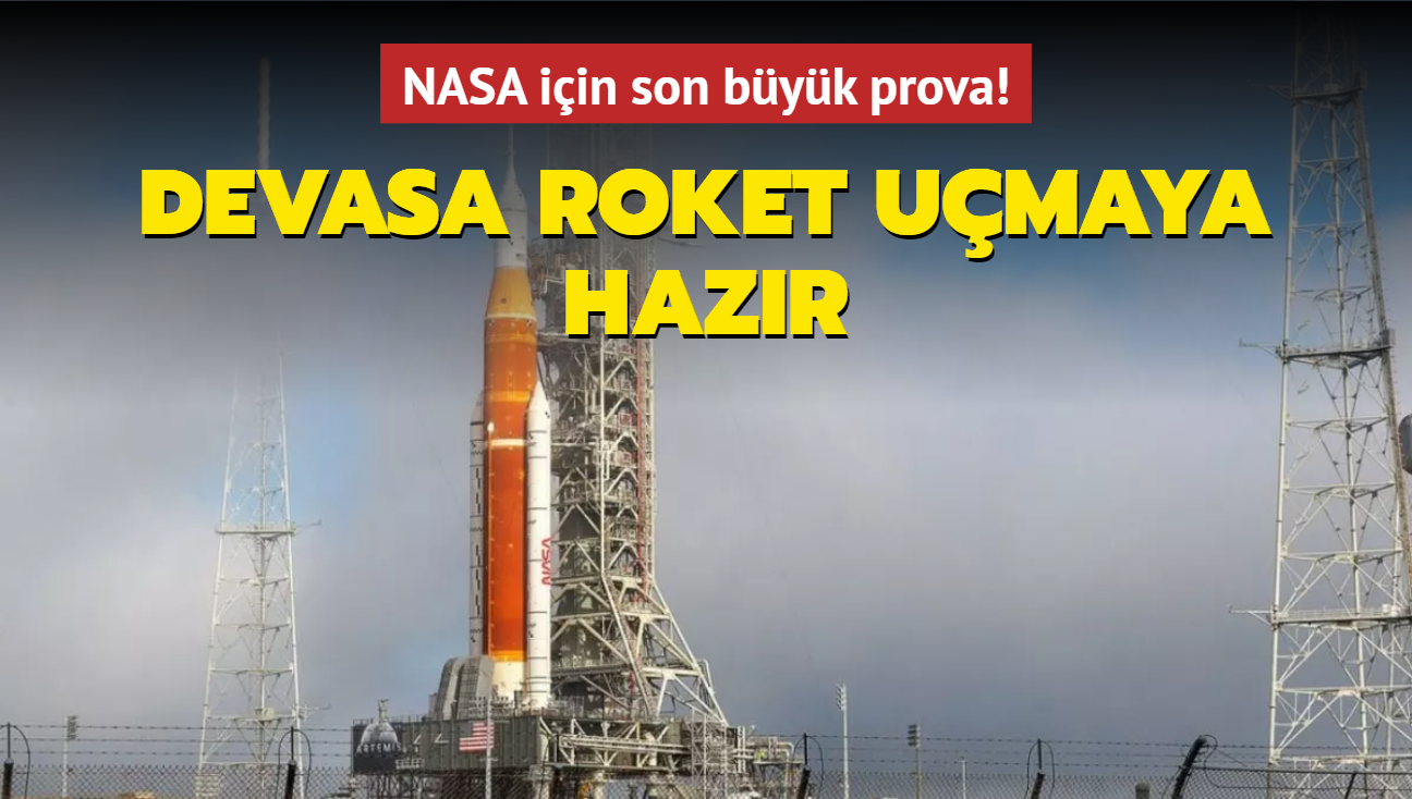 NASA iin son byk prova! Devasa roket umaya hazr