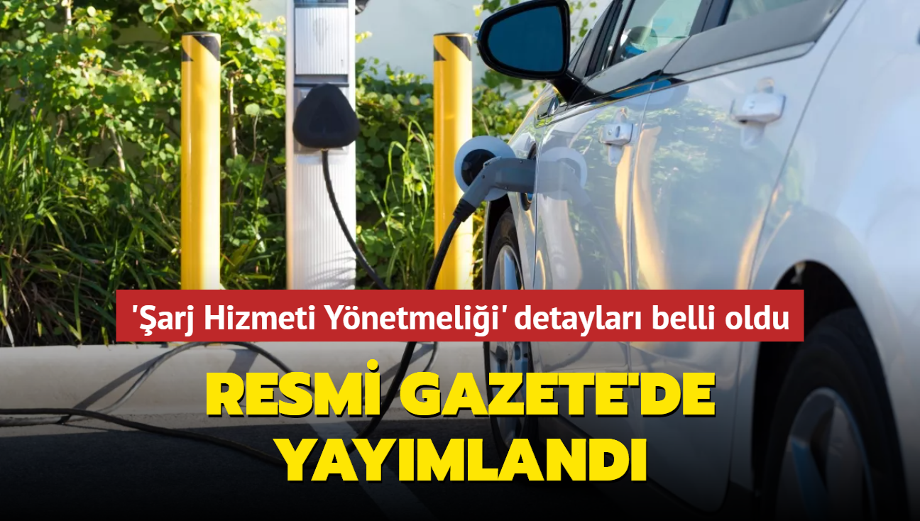 Elektrikli aralara ynelik 'arj Hizmeti Ynetmelii' Resmi Gazete'de yaymland