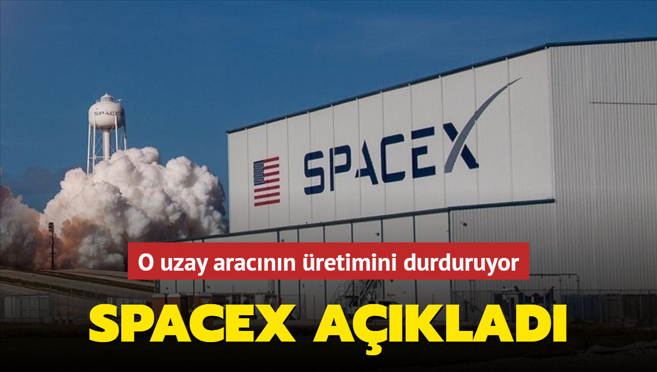 SpaceX aklad! O uzay aracnn retimini durduruyor...