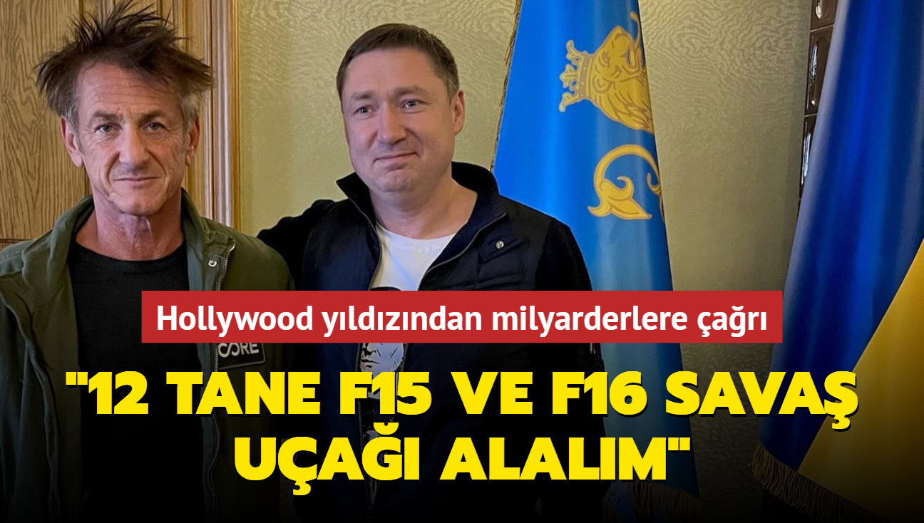 nl Hollywood yldzndan milyarderlere ar: 12 tane F15 ve F16 sava ua alalm