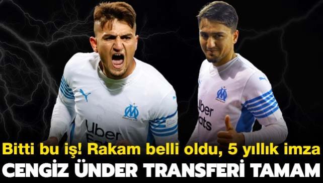 Bitti bu i! Cengiz nder transferi tamam: Rakam belli oldu, 5 yllk imza