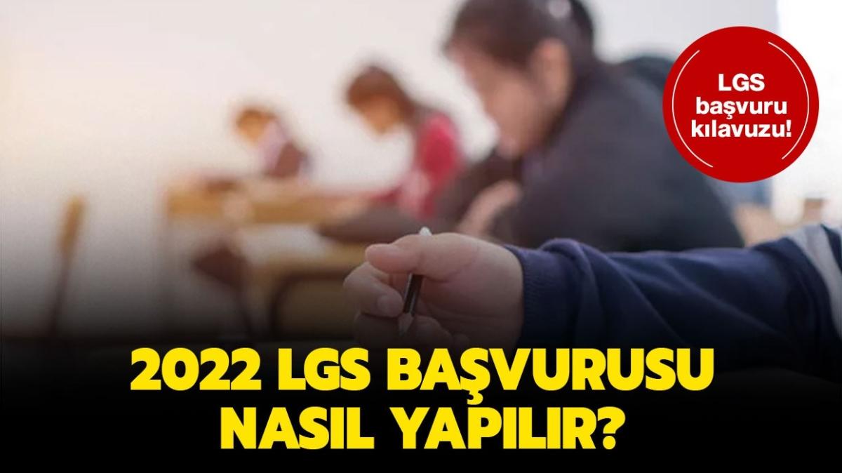 LGS bavuru nasl yaplr 2022" LGS bavuru creti var m, ne kadar" E-OKUL LGS giri yeri sorgulama