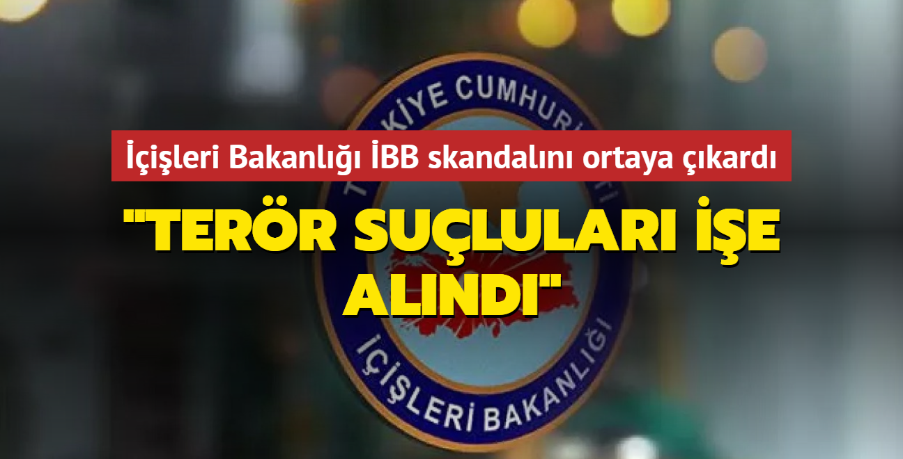 ileri Bakanl BB skandaln ortaya kard: Terr sulular ie alnm