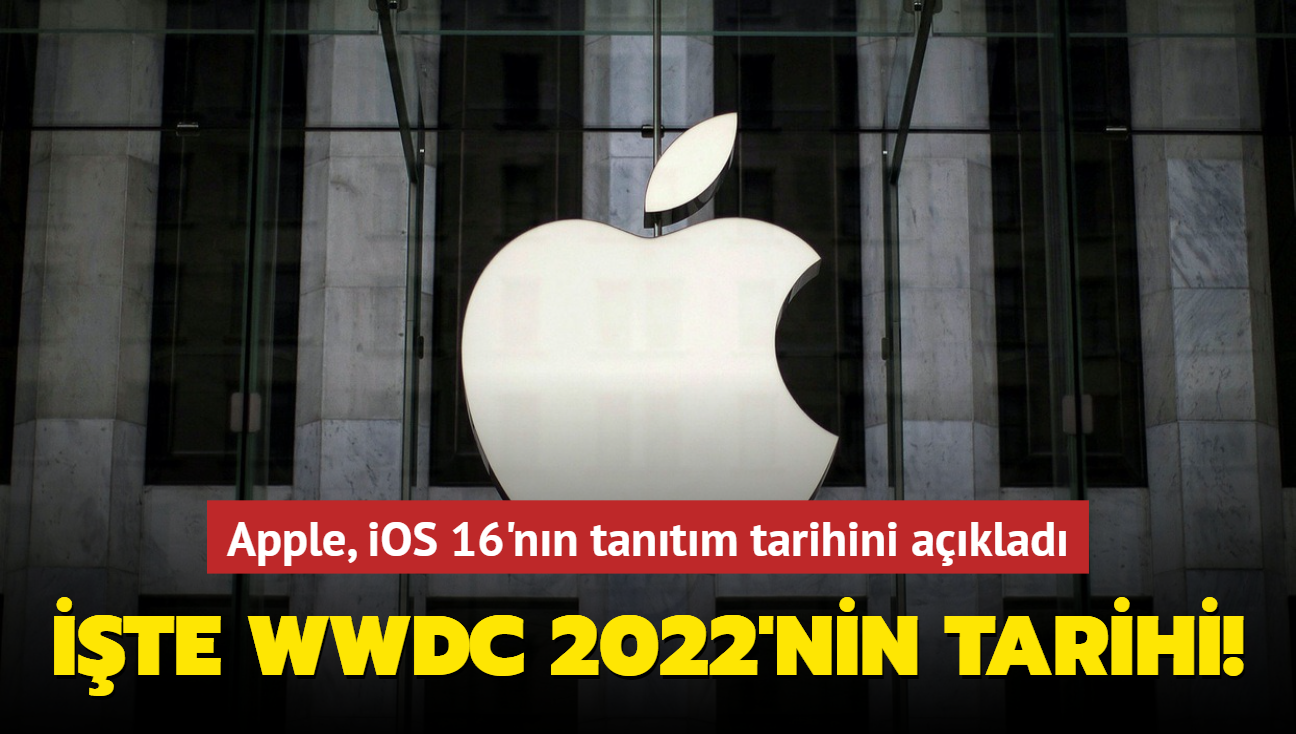 Apple, WWDC 2022'nin tarihini aklad! iOS 16'y tantacak...