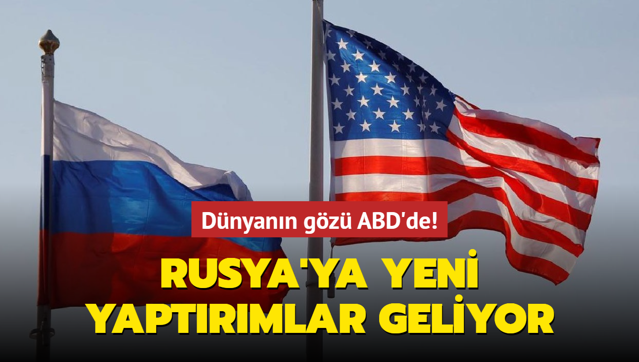 Dnyann gz ABD'de! Rusya'ya yeni yaptrmlar geliyor