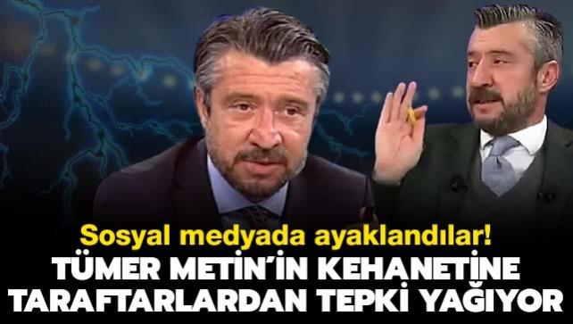 Tmer Metin'in gndemi sarsan kehanetine tepki yayor! Taraftarlar sosyal medyada ayakland