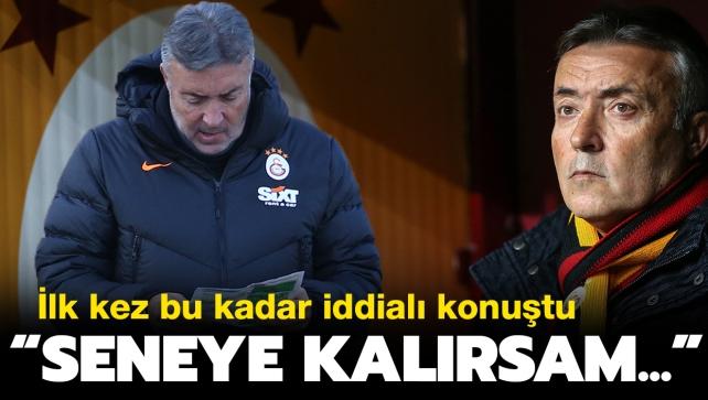 Domenec Torrent ilk kez bu kadar iddial konutu! "Seneye Galatasaray'da kalrsam..."