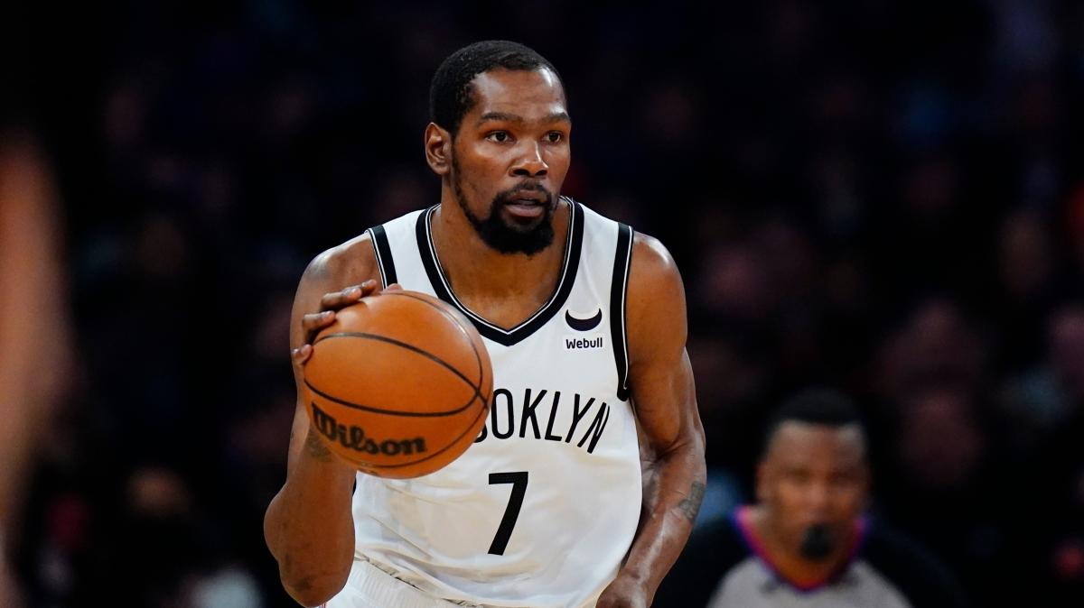 Kevin Durant "triple-double" yapt, Brooklyn Nets kazand