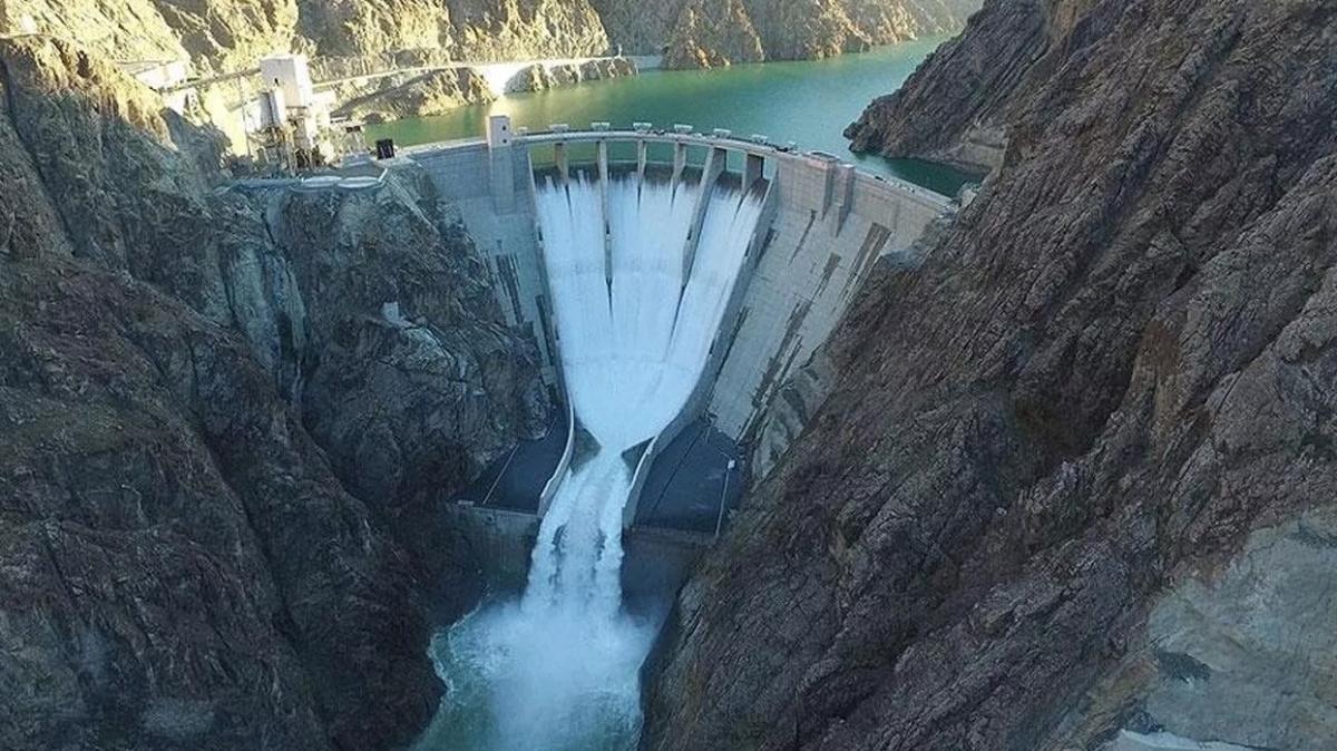 Krgzistan'n hidrolik enerji potansiyeli 150 milyar kilovat saatten fazla