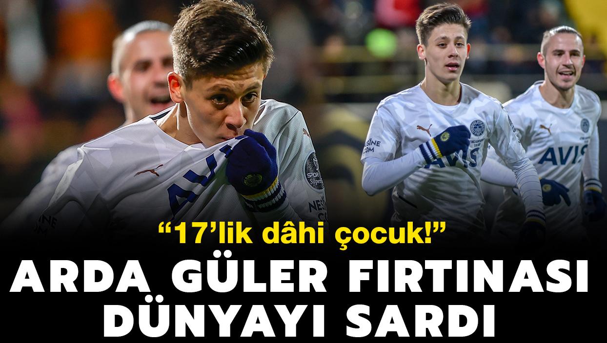 Arda Gler frtnas dnyay sard! "17'lik dhi ocuk!"