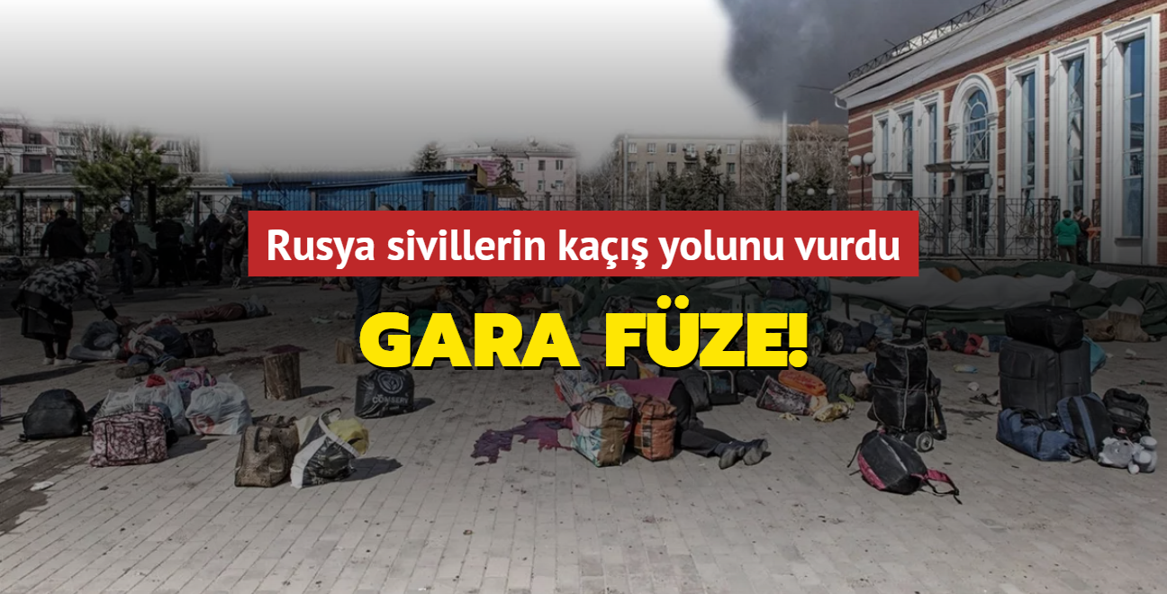 Gara fze! Rusya sivillerin ka yolunu vurdu