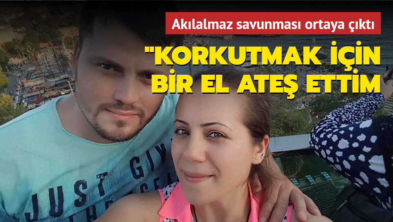 Nurcan' ldren ei tutukland: Korkutmak iin bir el ate ettim