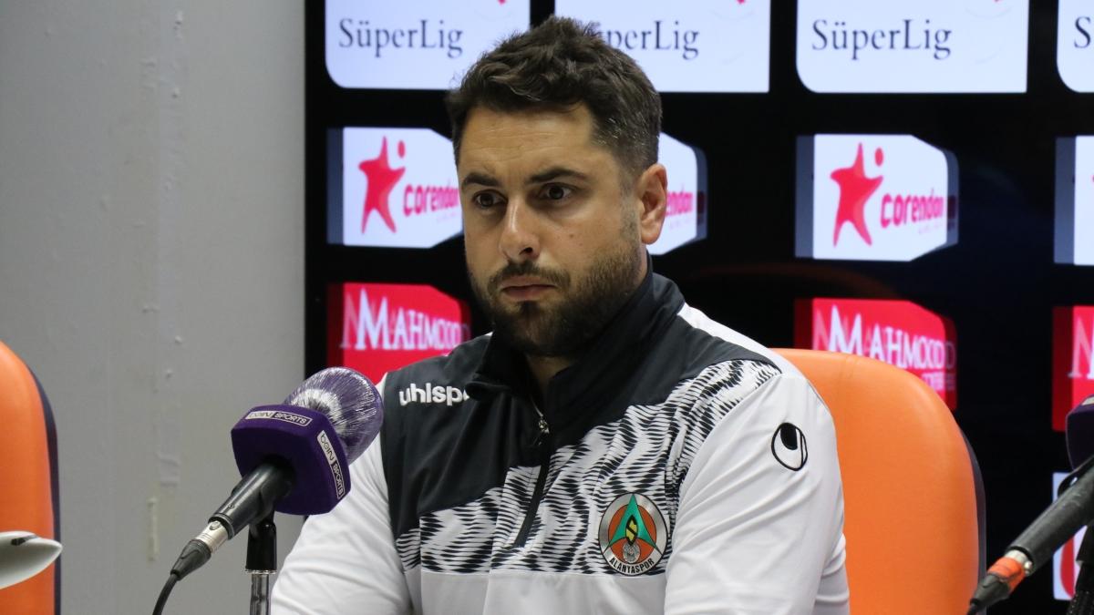 Alanyaspor Teknik Sorumlusu Felipe Sanchez Mateos: "Sonutan olmasa da tempodan memnunuz"