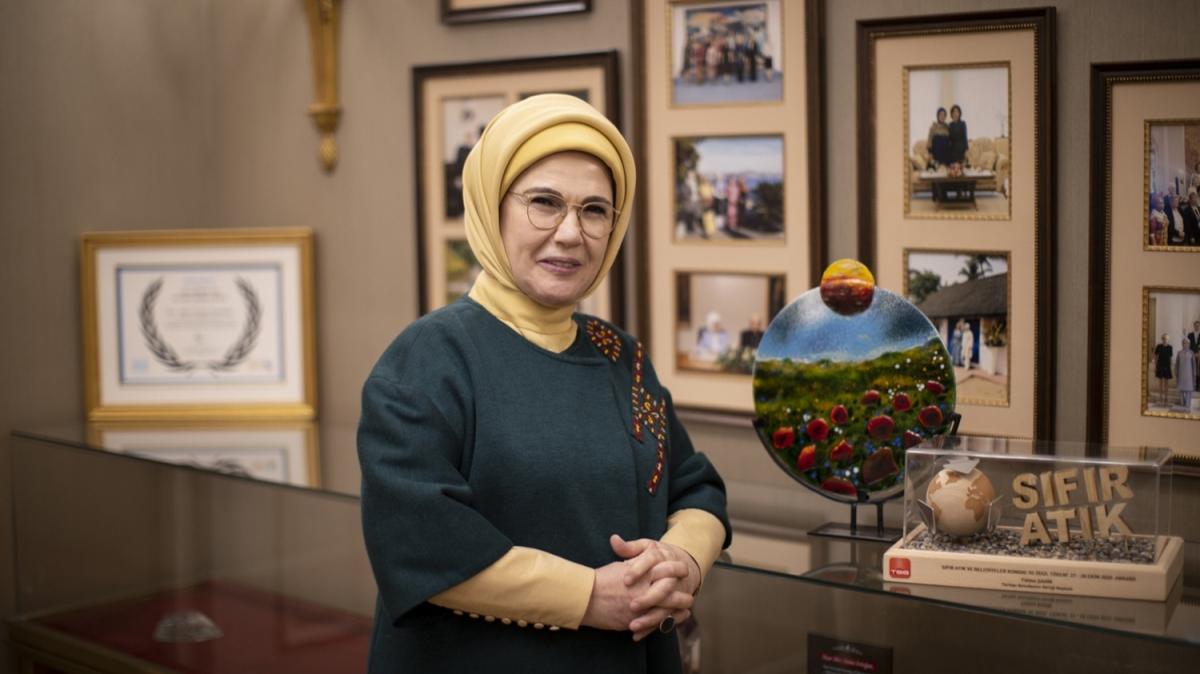 Emine Erdoan: Sfr Atk Projesi hayallerimin ok daha tesine geti