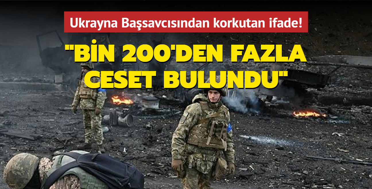 Ukrayna Basavcsndan korkutan ifade! "Bin 200'den fazla ceset bulundu"