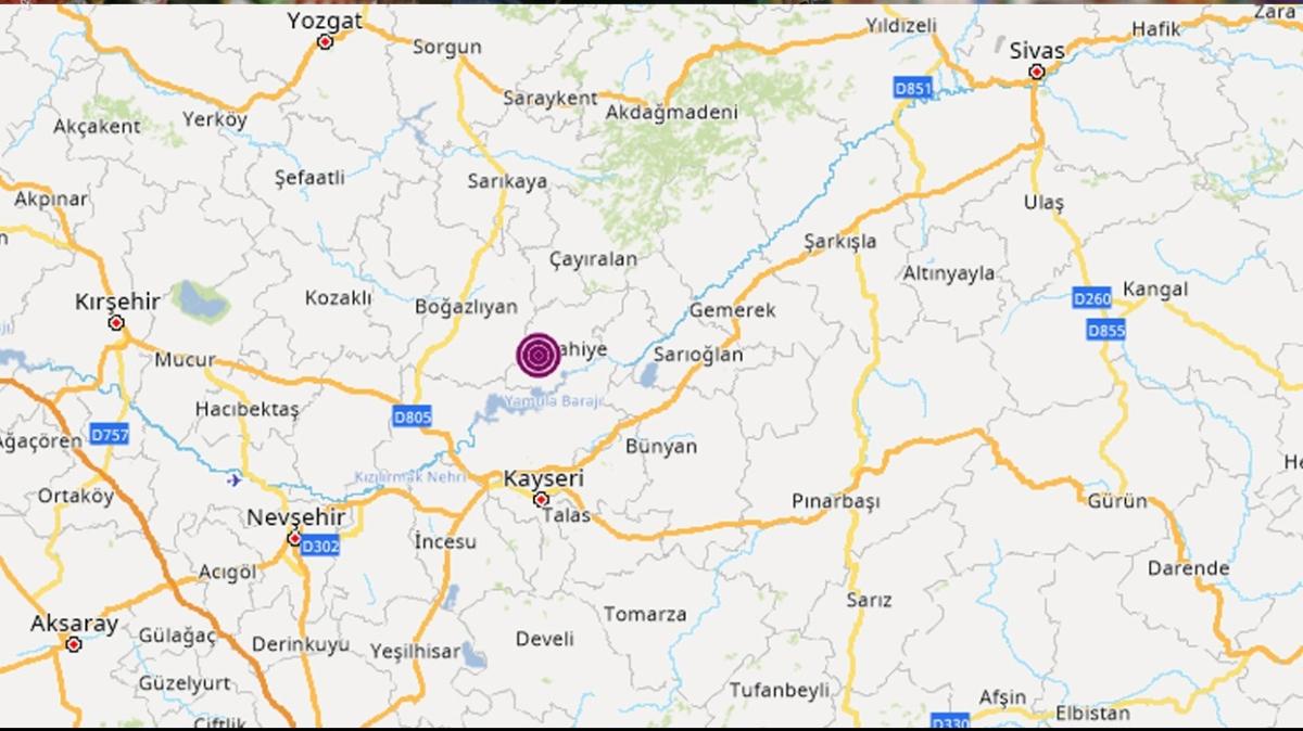 Son dakika deprem haberi: Kayseri'de korkutan deprem! Kayseri'de deprem mi oldu, son depremler kaç şiddetinde oldu"